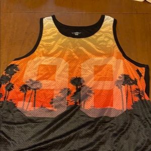Mens Sunset tank